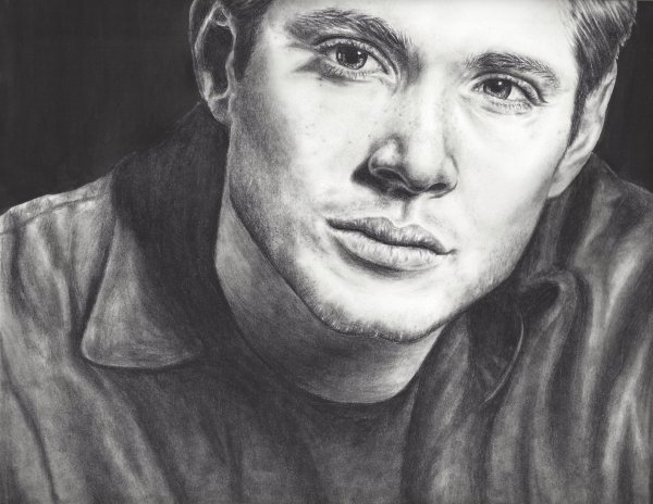 Дин Винчестер рисунок