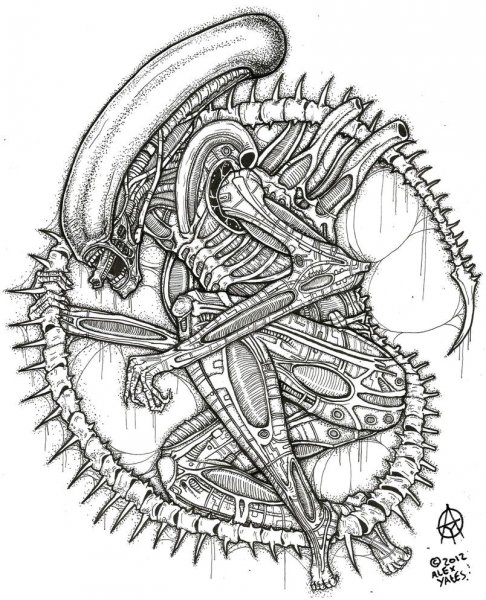 Рисунок чужого