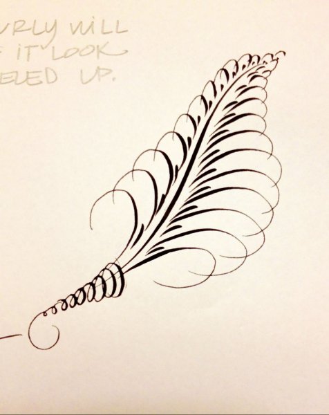 Флориши каллиграфия