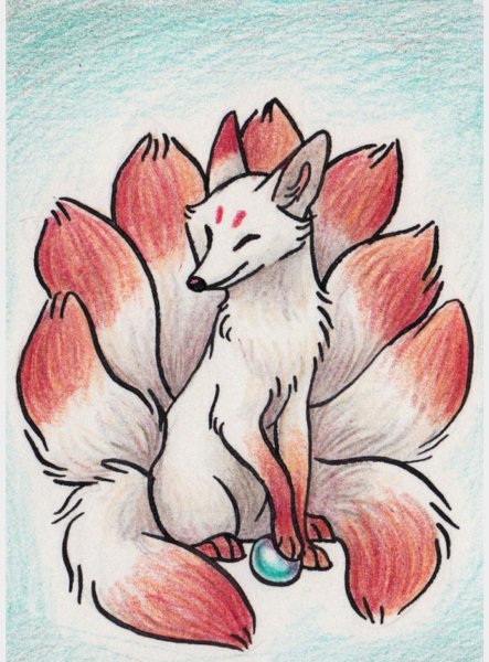 Кицунэ 9 хвостов