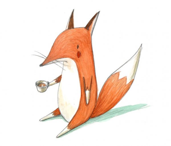 Лиса иллюстрация