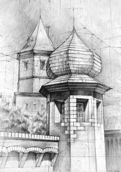 Архитектурные Наброски и зарисовки