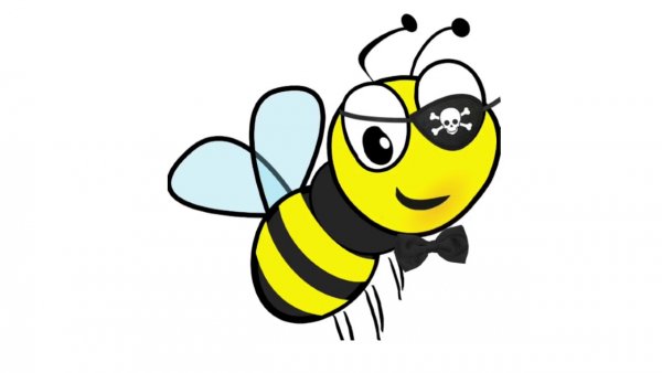 Пчела мультяшная