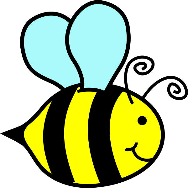 Нарисовать пчелку