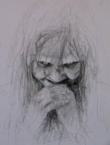 Странные рисунки карандашом