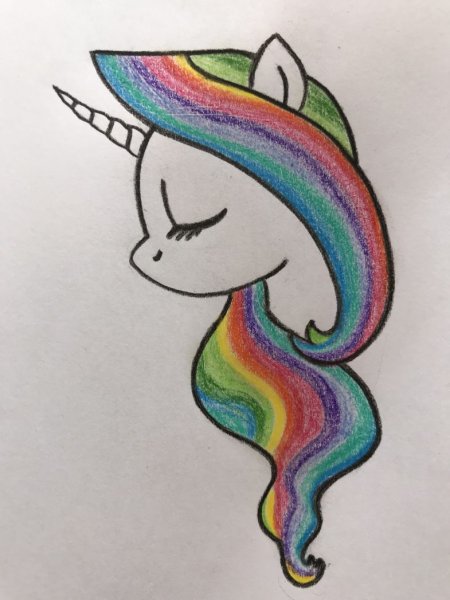 Радужные рисунки