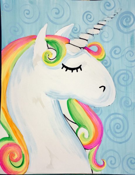 Идеи для рисования Единорог