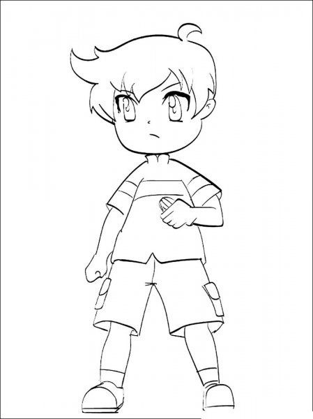 Раскраска человек