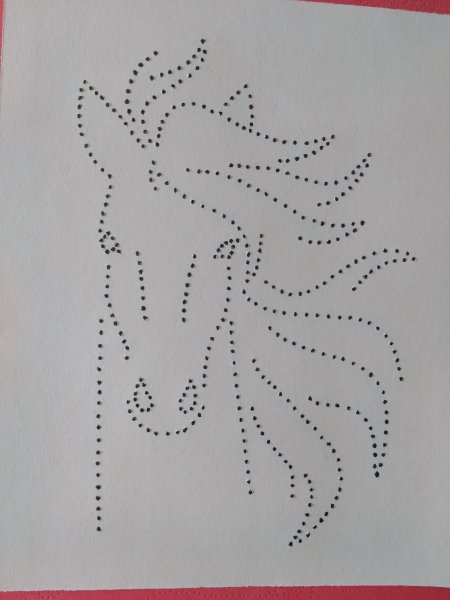 Вышивка по картону для детей