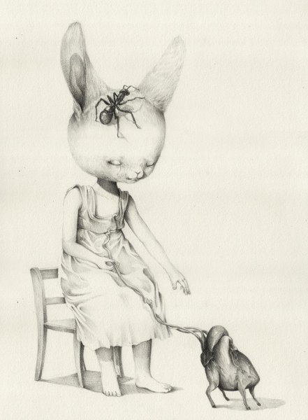 Странные рисунки карандашом