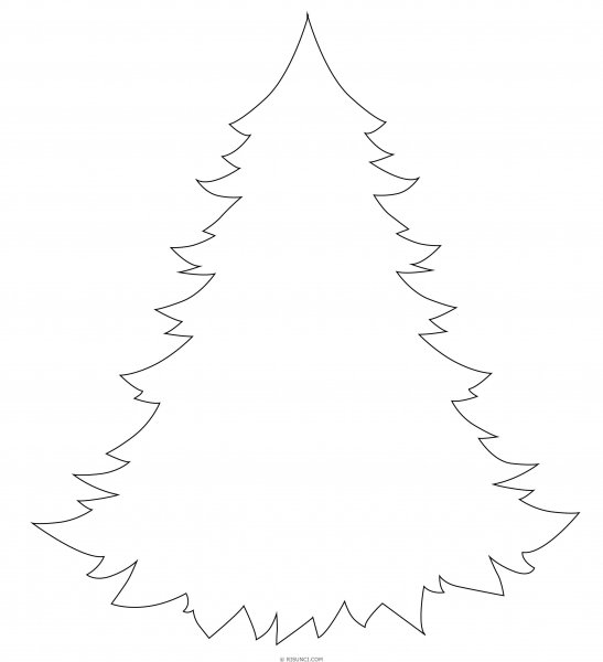 Ёлочка нарисовать карандашом