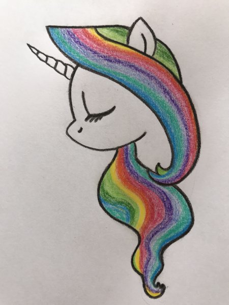 Радужные рисунки