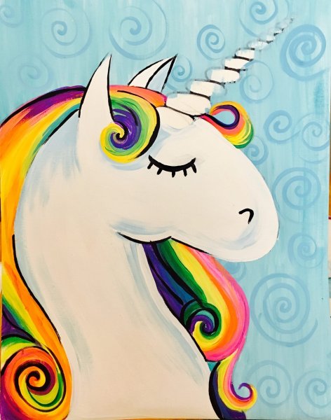 Радужная картина