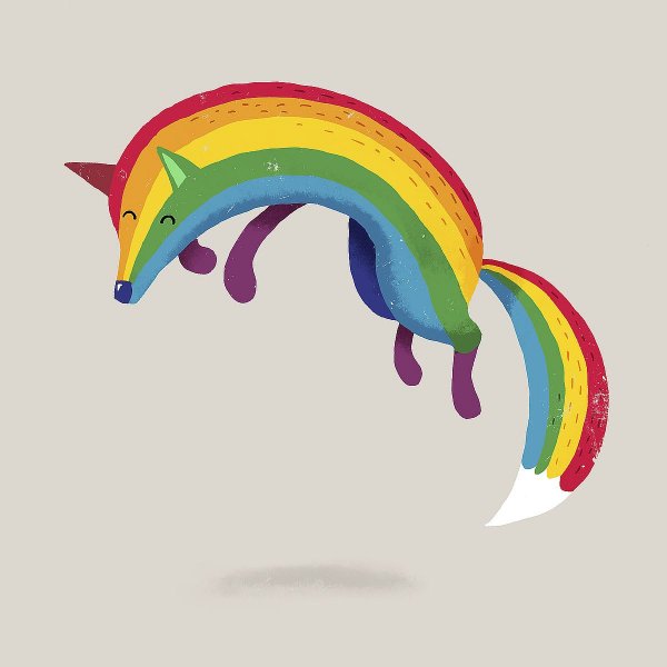 Лиса и Радуга