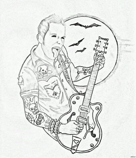 Рокер карандашом