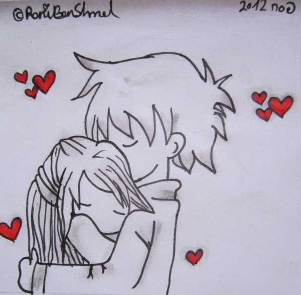 Рисунки карандашом для срисовки пары