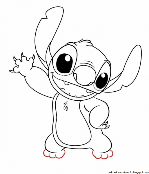 Стич для срисовки