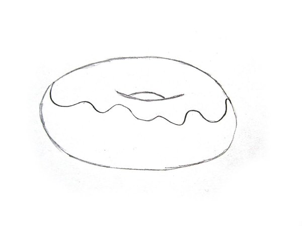 Рисунки для срисовки карандашом легкие еда