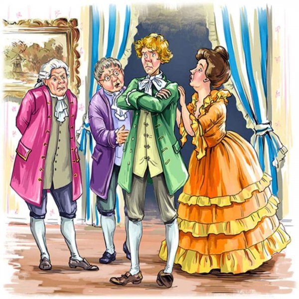 Д И Фонвизин комедия Недоросль