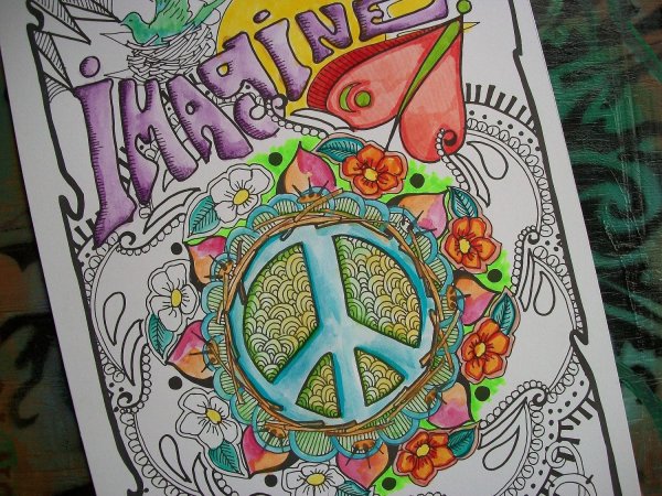 Психоделическое искусство хиппи