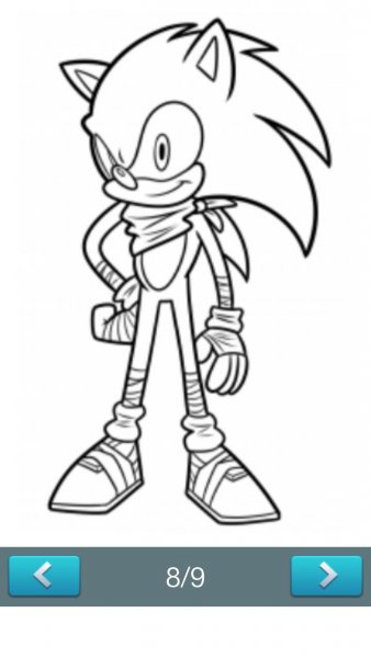 Срисовки Соника