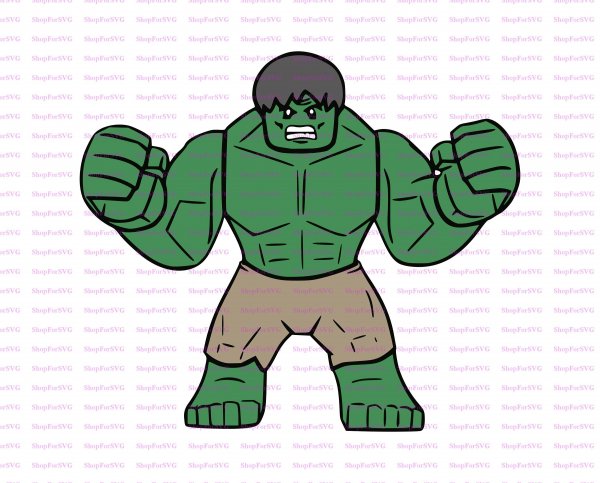 Рисунки Халка легкие