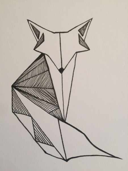 Несложные геометрические рисунки