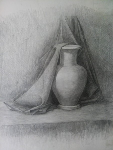 Натюрморт с драпировкой