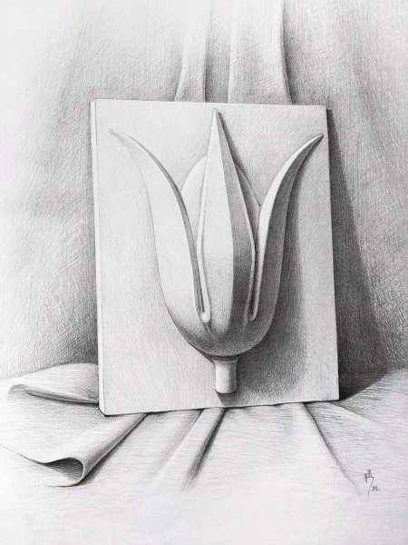 Гипсовая розетка построение