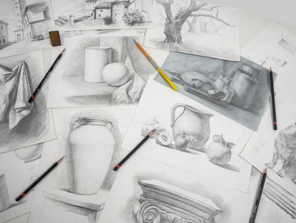 Основы рисунка карандашом