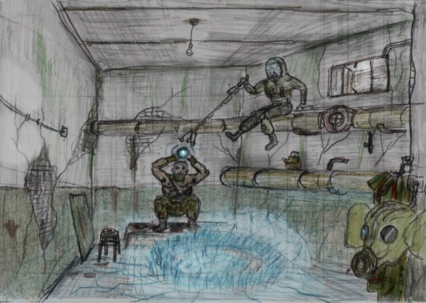 Сталкер зарисовки