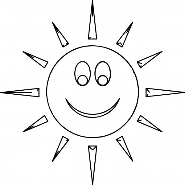 Солнце рисунок