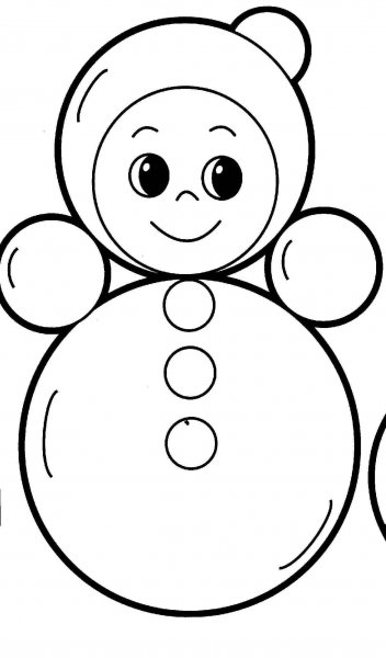 Раскраска мишка для детей