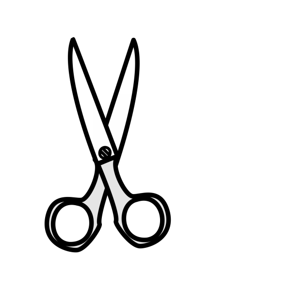 Ножницы без фона