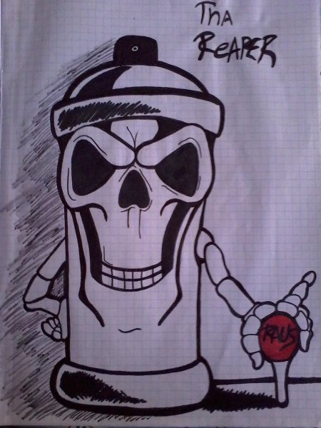 Граффити баллончик