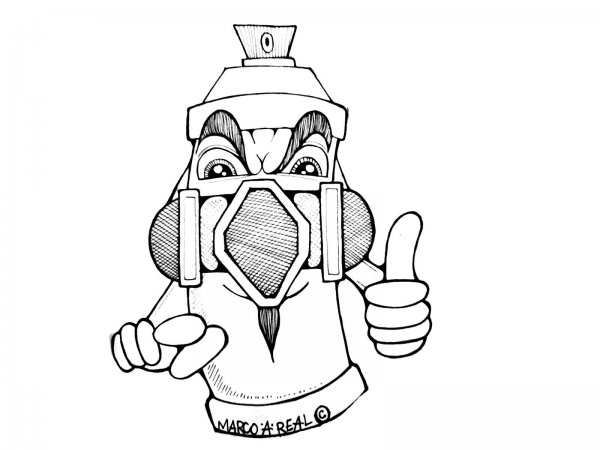 Скетч баллончик