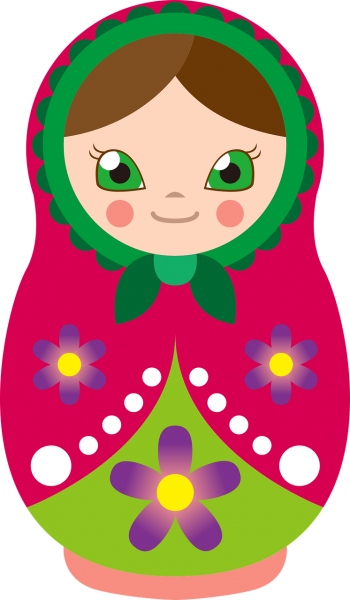 Рисование матрешки