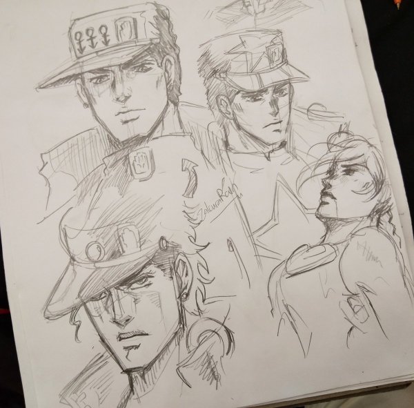 Зарисовки Джотаро