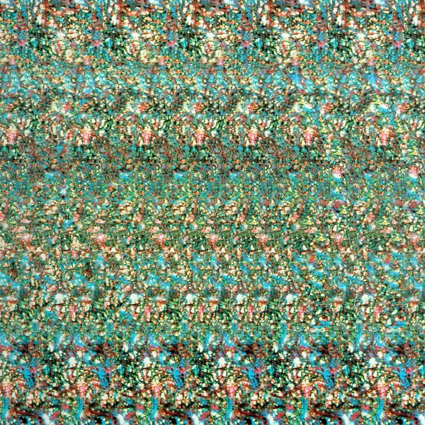 Стереокартинка Будда