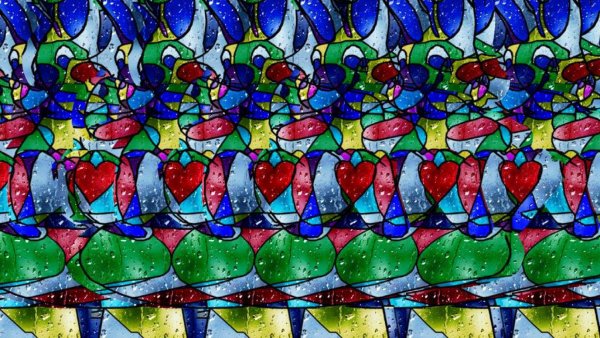 3д стереограммы на весь экран