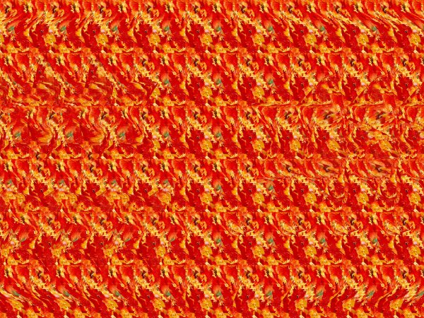 Стереокартинка Фламинго