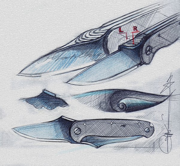 Набросок ножа