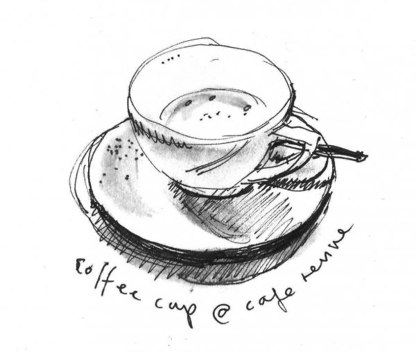 Кофе эскиз