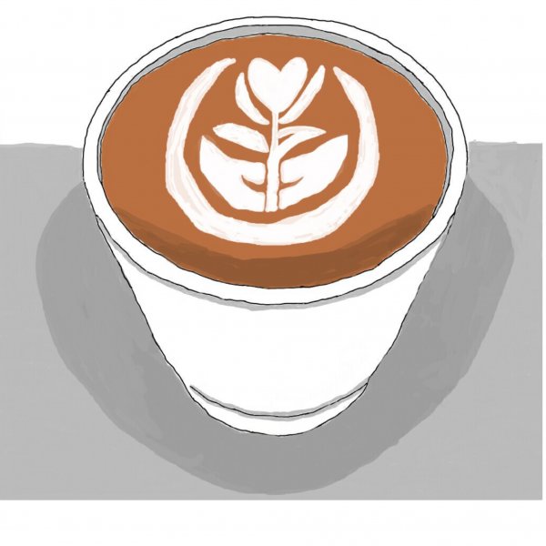 Бамбл кофе рисунок