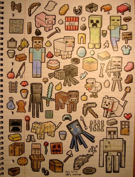 Рисунки для срисовки предметы