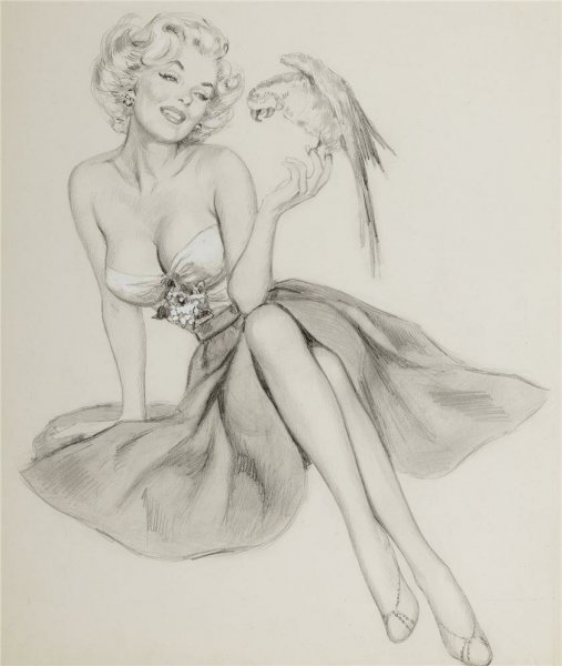 Рисунки для срисовки современные девушки