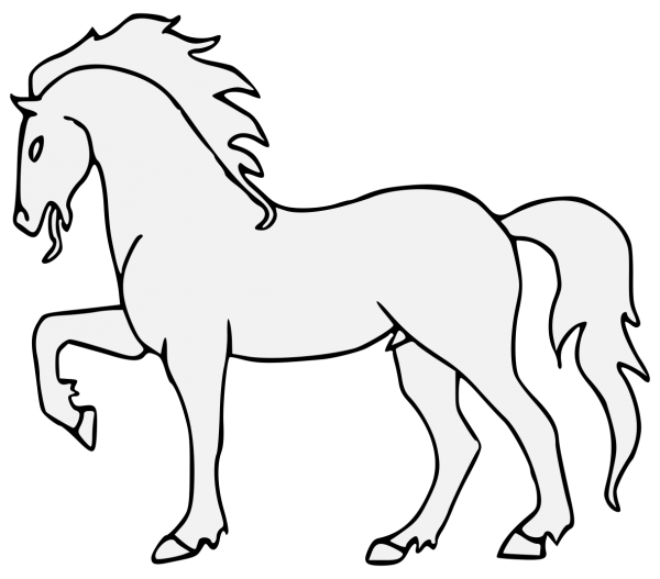 Цветные лошадки