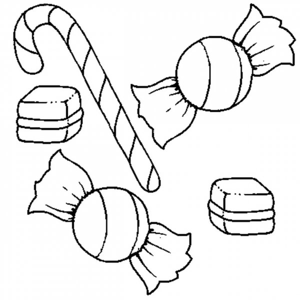 Конфета рисунок