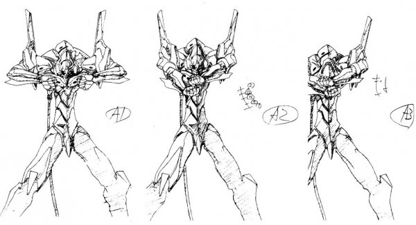 Эстетика Евангелиона Манга Синдзи