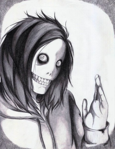 Джефф убийца срисовки убийца